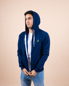 Blue Hoodie Jacket
