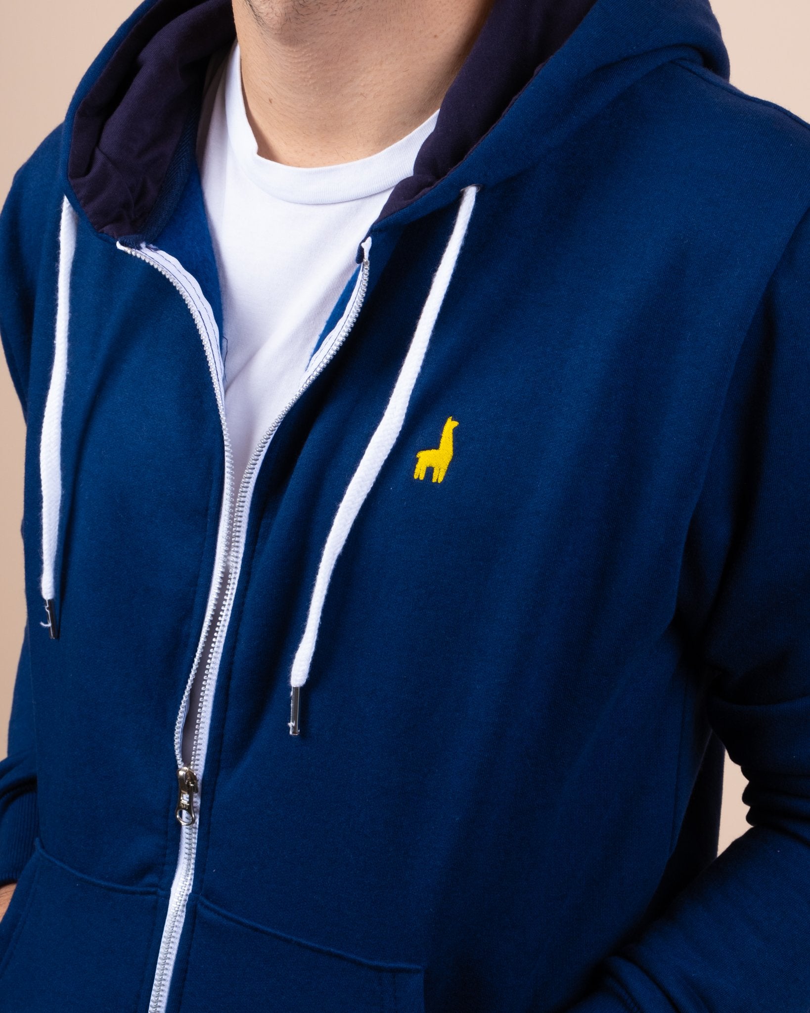 Blue Hoodie Jacket