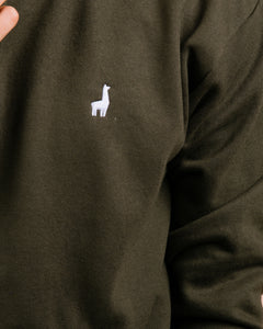 Military Green Hoodie Sweatshirt