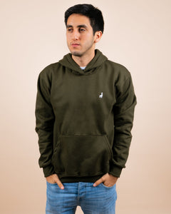 Military Green Hoodie Sweatshirt