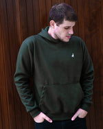Load image into Gallery viewer, Military Green Hoodie Sweatshirt
